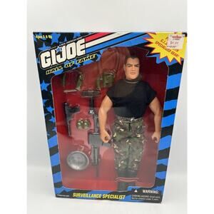 GI JOE Hall Of Fame Surveillance Specialist Collectible Toy Doll 27526 27525